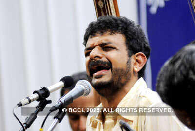 T.M Krishna performs 