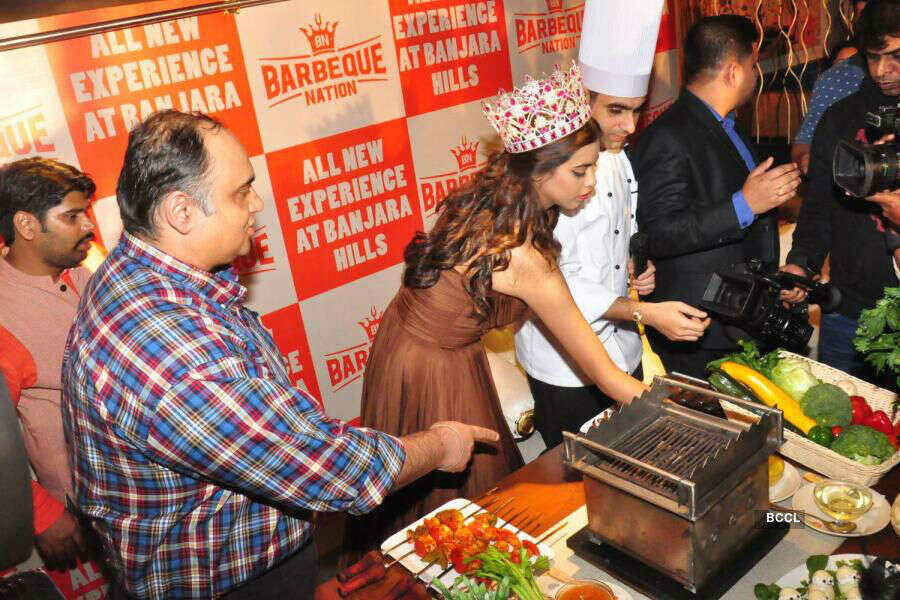 Priyadarshini @ Barbeque Nation's re-launch