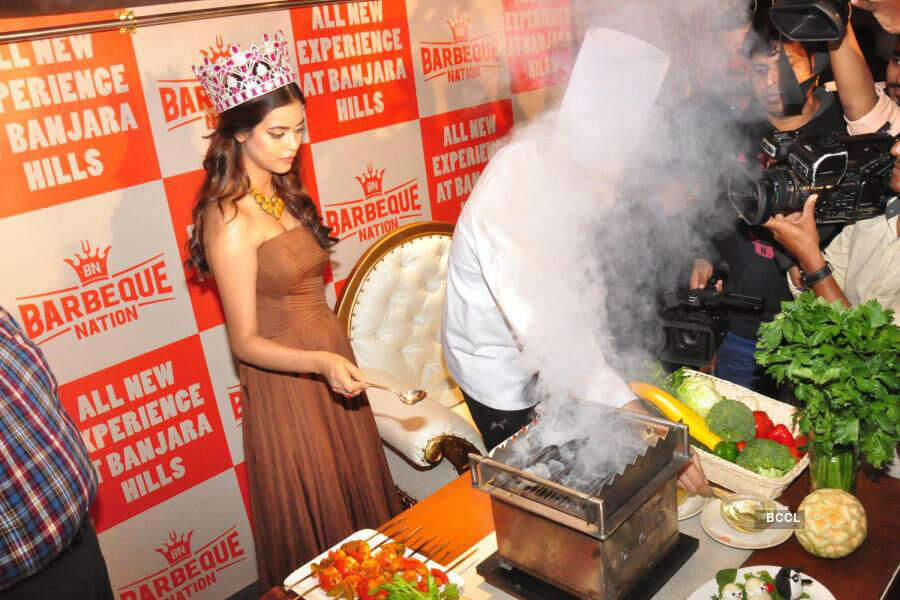 Priyadarshini @ Barbeque Nation's re-launch