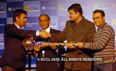 Mahendra Singh Dhoni, Haroon Lorgat, Sanjay Bhel, Virender Sehwag