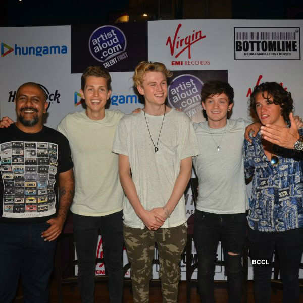 The Vamps in Mumbai with Vishal and Shekhar