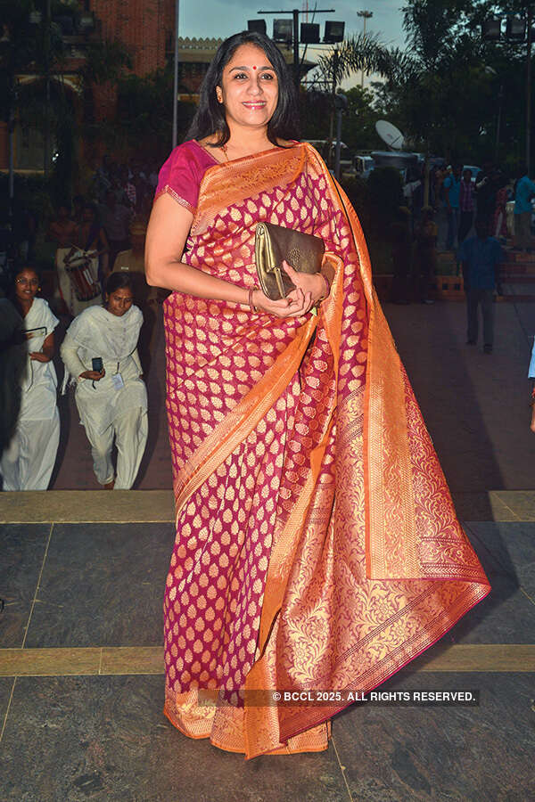 Socialites attend a party