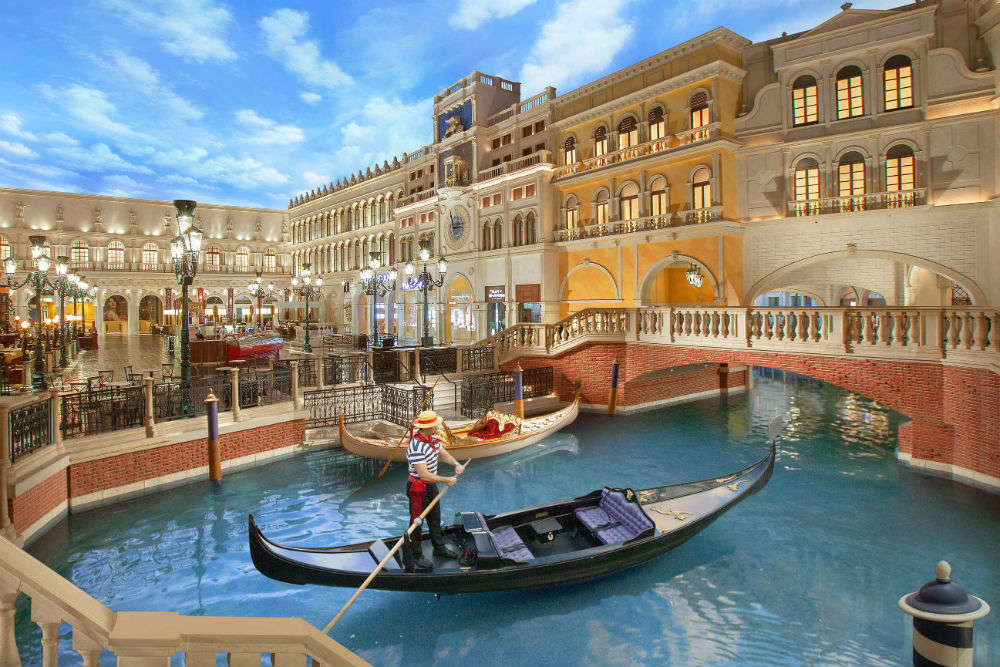 Gondola Ride at the Venetian Hotel, Las Vegas - Times of India Travel