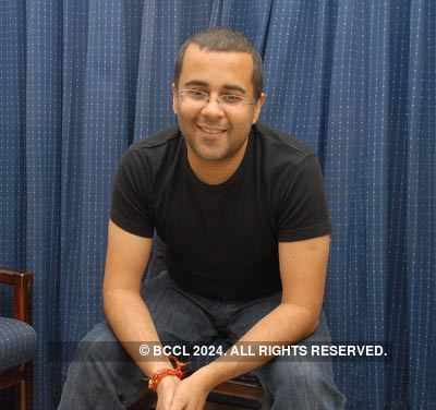 Chetan Bhagat at Annual fest