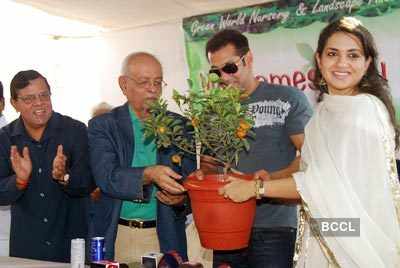 Salman launches 'Green World 2010'
