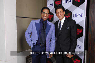 Arindam Chaudhuri with Shah Rukh Khan
