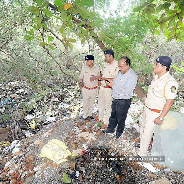 Forest officials survey Kapil's office premises