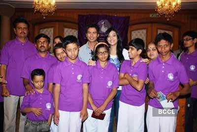 Shahid & Amrita at a press meet