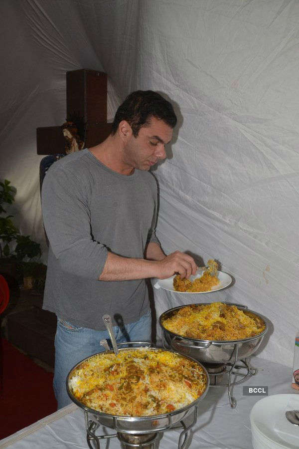 Sohail Khan's Bakra Eid Biryani Party