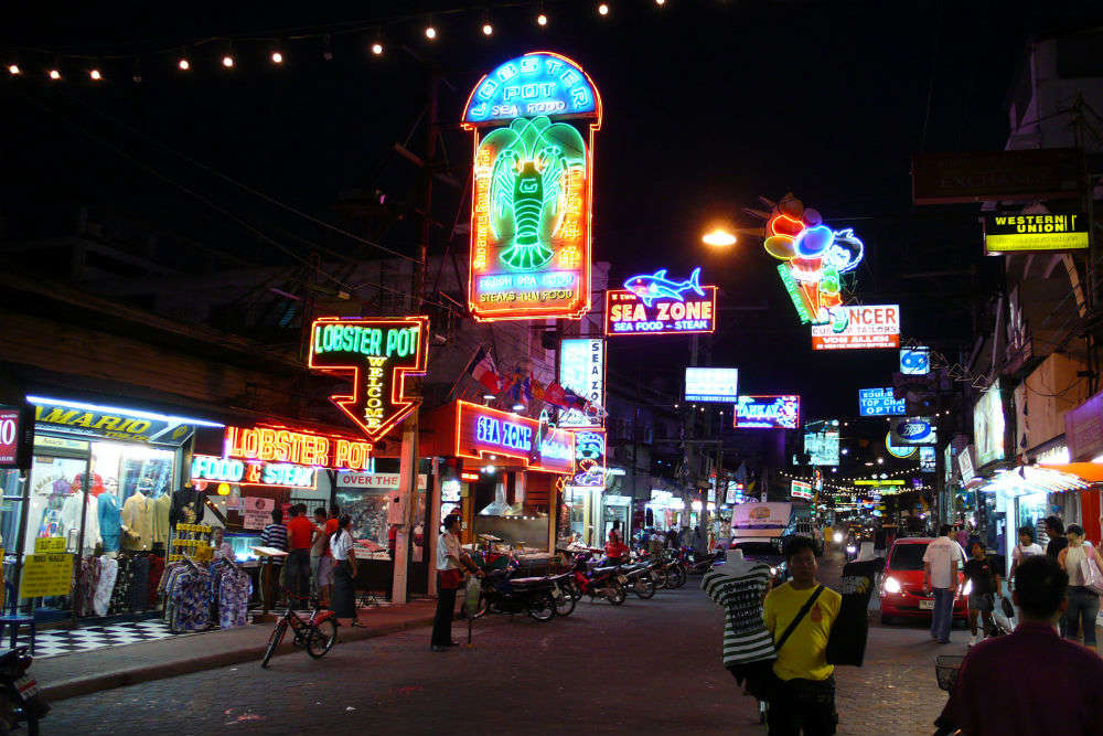 Walking Street, Pattaya - Times of India Travel