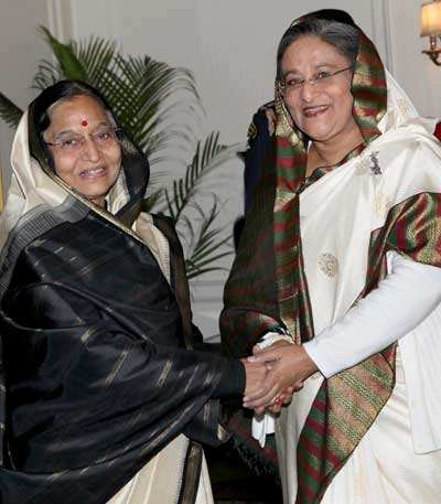 Bangladeshi PM in Delhi