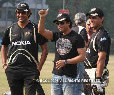 SRK at practise Session