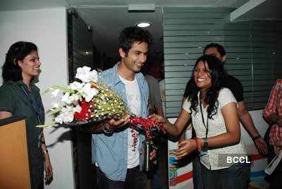 Shahid promotes 'Chance Pe..'