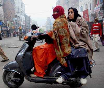 World under cold waves