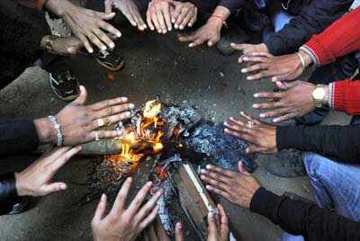 World under cold waves