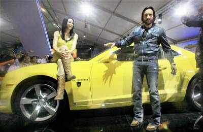 Saif at Auto Expo '10