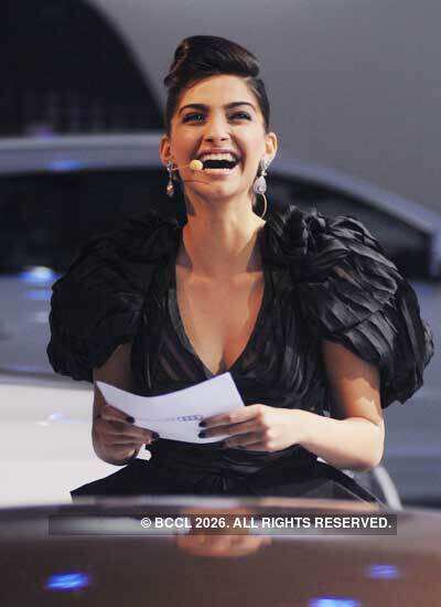 Sonam @ 10th Auto Expo