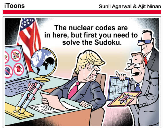 Nuclear codes for solving Sudoku?