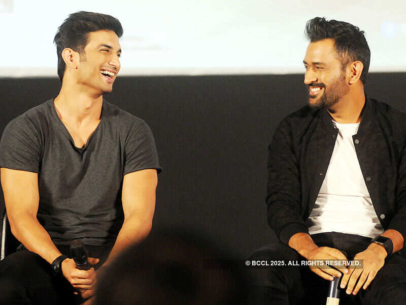 Sushant, Dhoni promote MS Dhoni