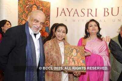 Burman's art exhibition