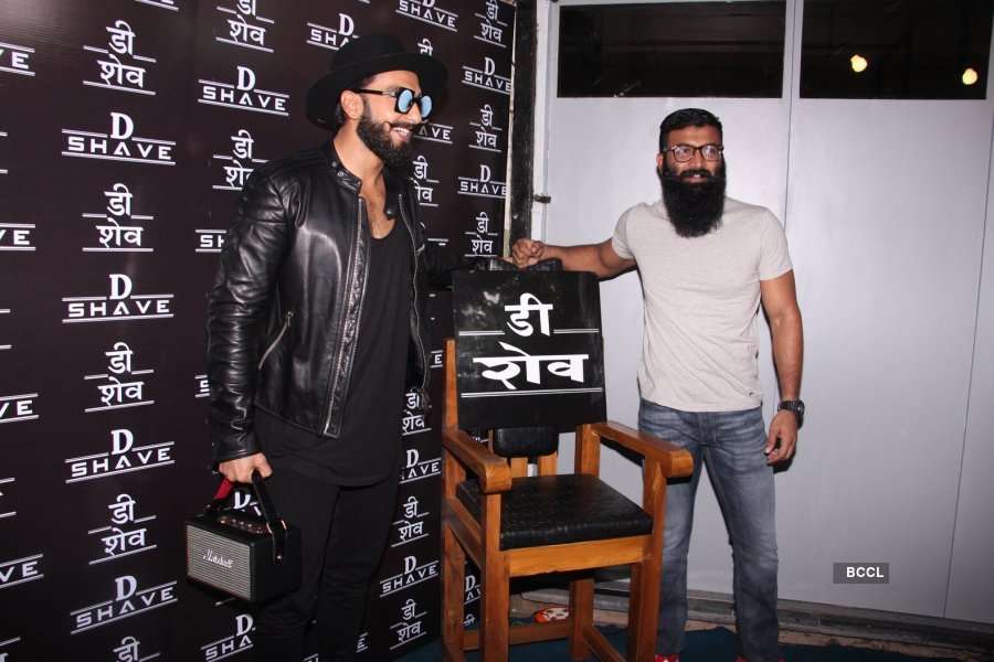 Ranveer Singh launches D Shave
