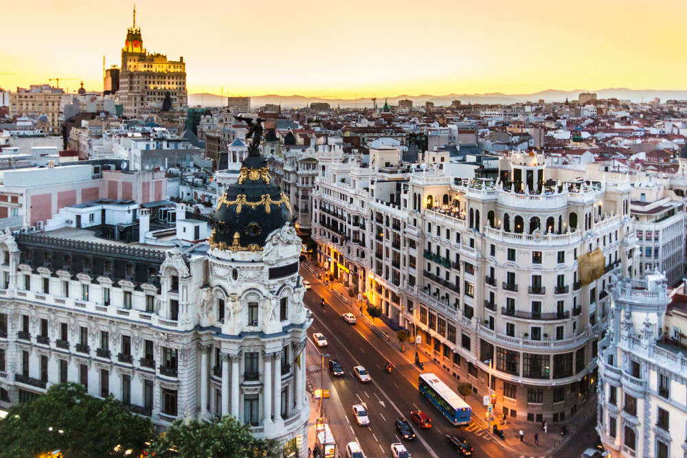 Gran Via, Madrid - Times of India Travel