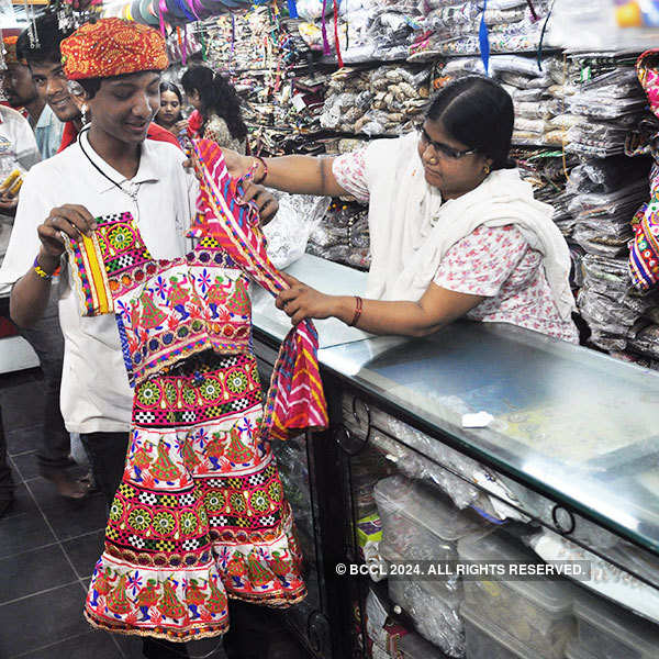 Devotees celebrate Navratri Festival