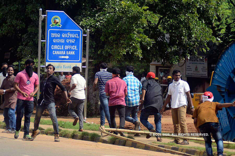 ABVP protest against Kanhaiya Kumar
