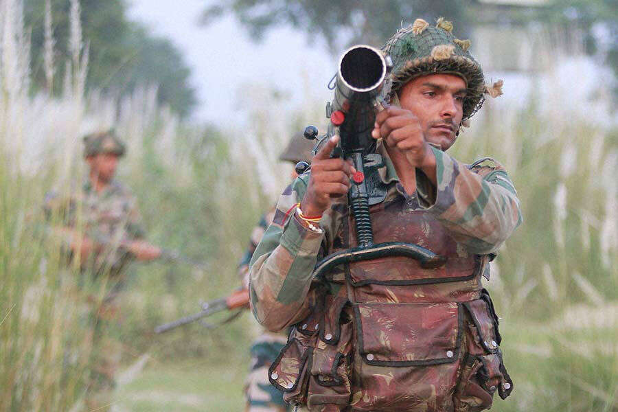 Indian Army Soldiers Patrol