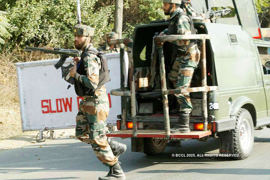 Indian Army Soldiers Patrol