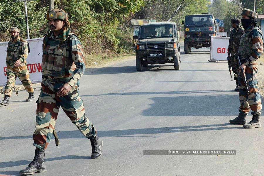 Indian Army Soldiers Patrol