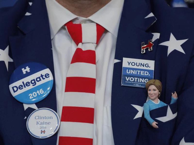 'Wearing' politics: The Democrats' way