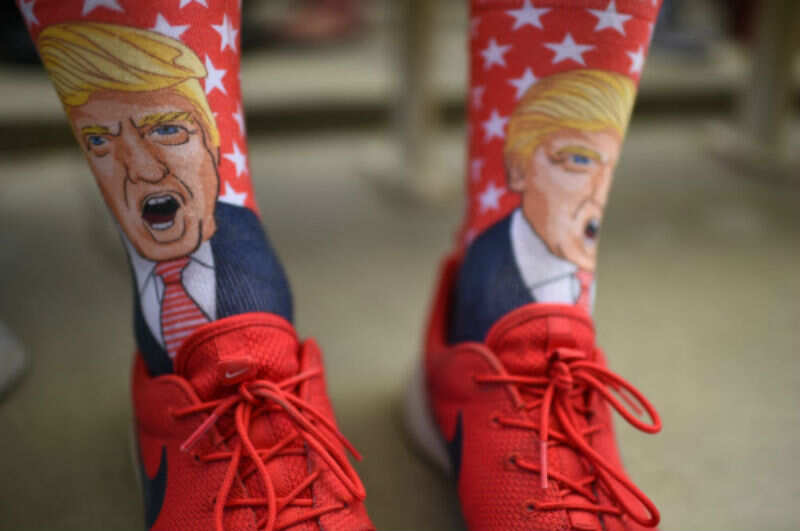Fans 'Trump' Fashion, in style!