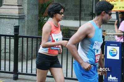 Gul at Mumbai Marathon '10