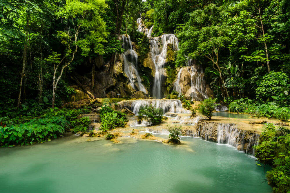 Kuang Si waterfalls