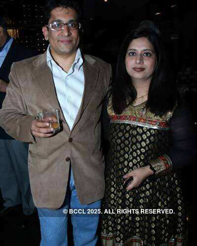 Pavan Kakar with his wife