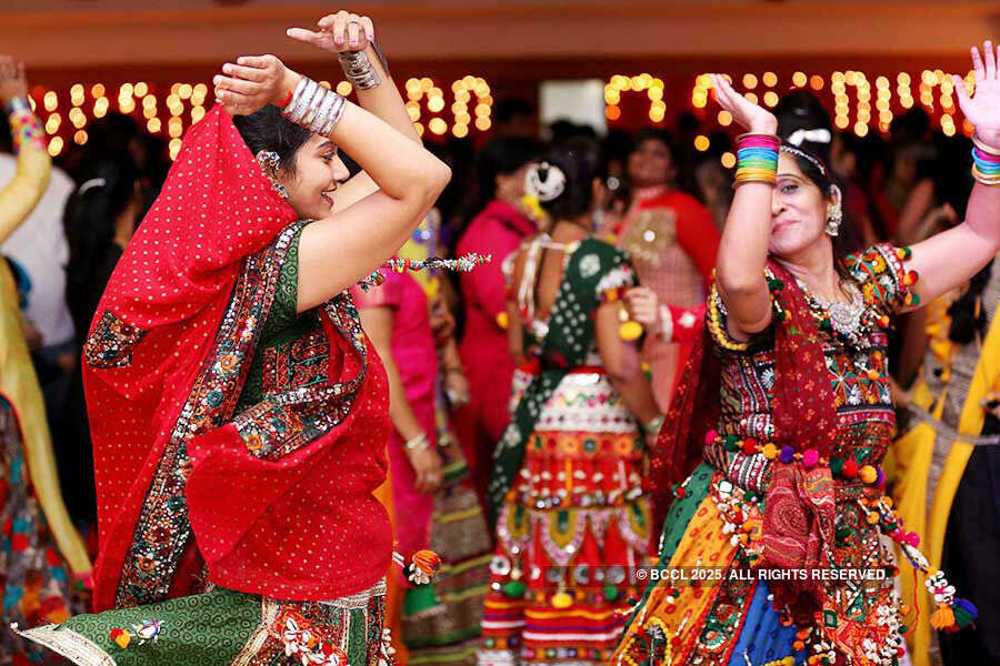 Garba night celebrations