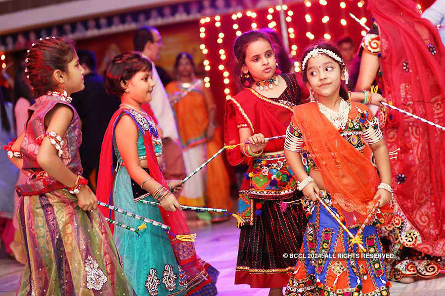 Garba night celebrations