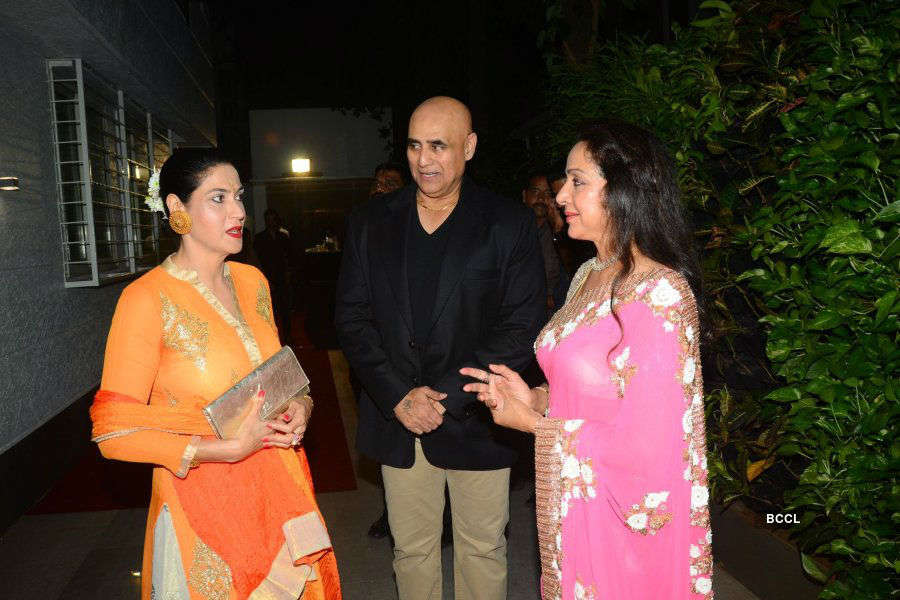 Hema Malini's birthday celebration