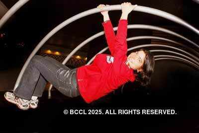 Reena at a felicitation function