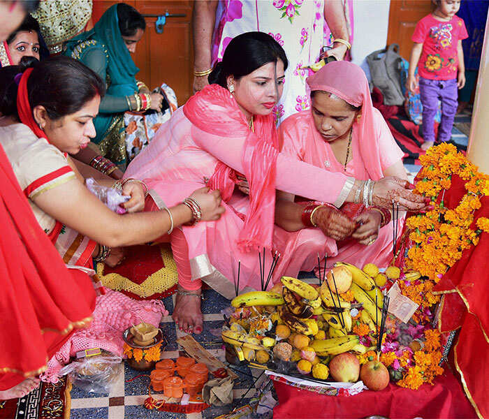 Karva Chauth celebrations