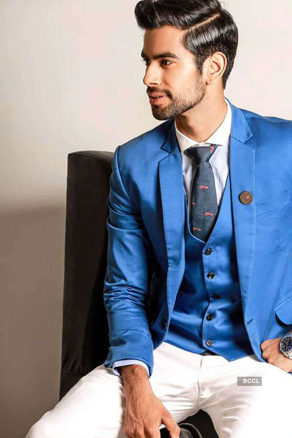 Blue is the new black for these Mr India finalists
