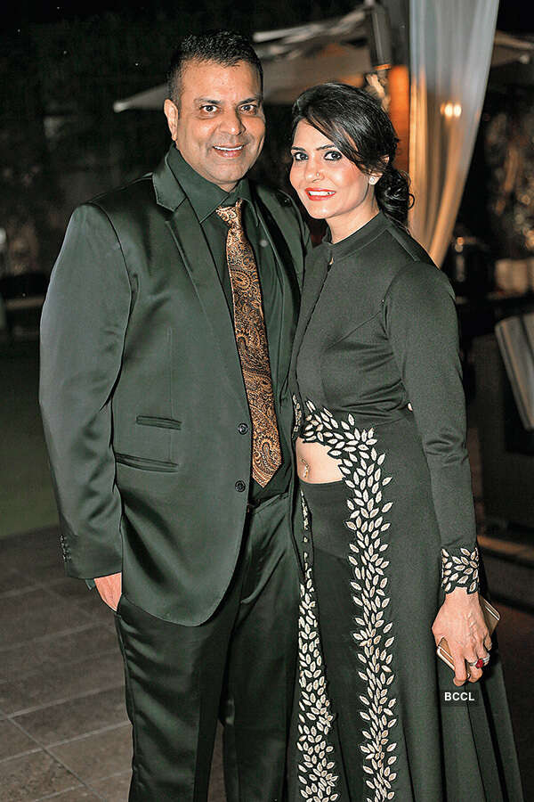 Socialites attend theme party