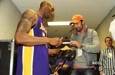 Ranbir at NBA