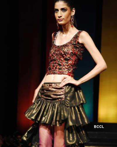 Celina walks for Archana Kochchar