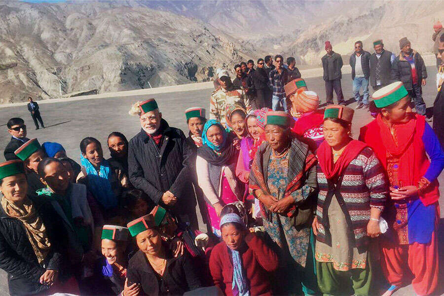 PM Modi celebrates Diwali with jawans