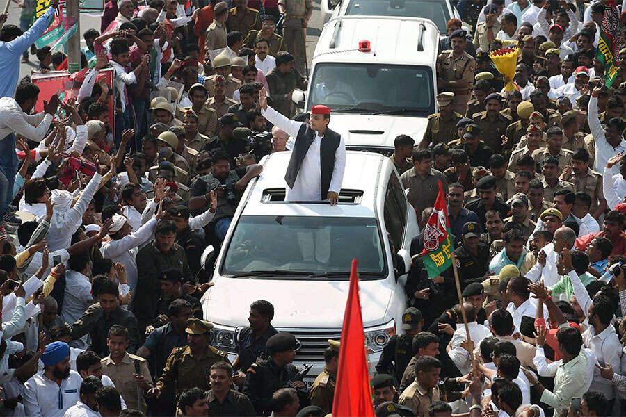 Akhilesh Yadav's rath yatra