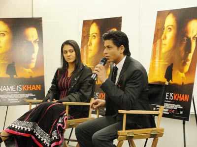 SRK-Kajol at MNIK press conference