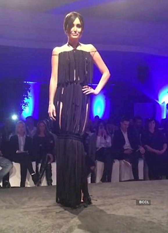 Cancer-stricken former beauty queen walks the ramp for a cause