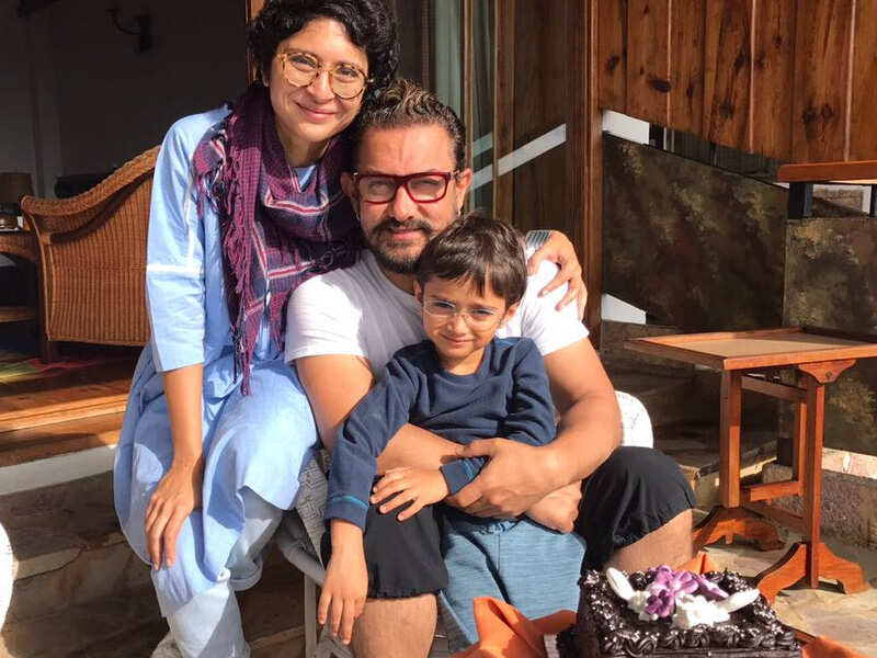 Aamir Khan and Azad ring in Kiran Rao&#39;s birthday in Meghalaya